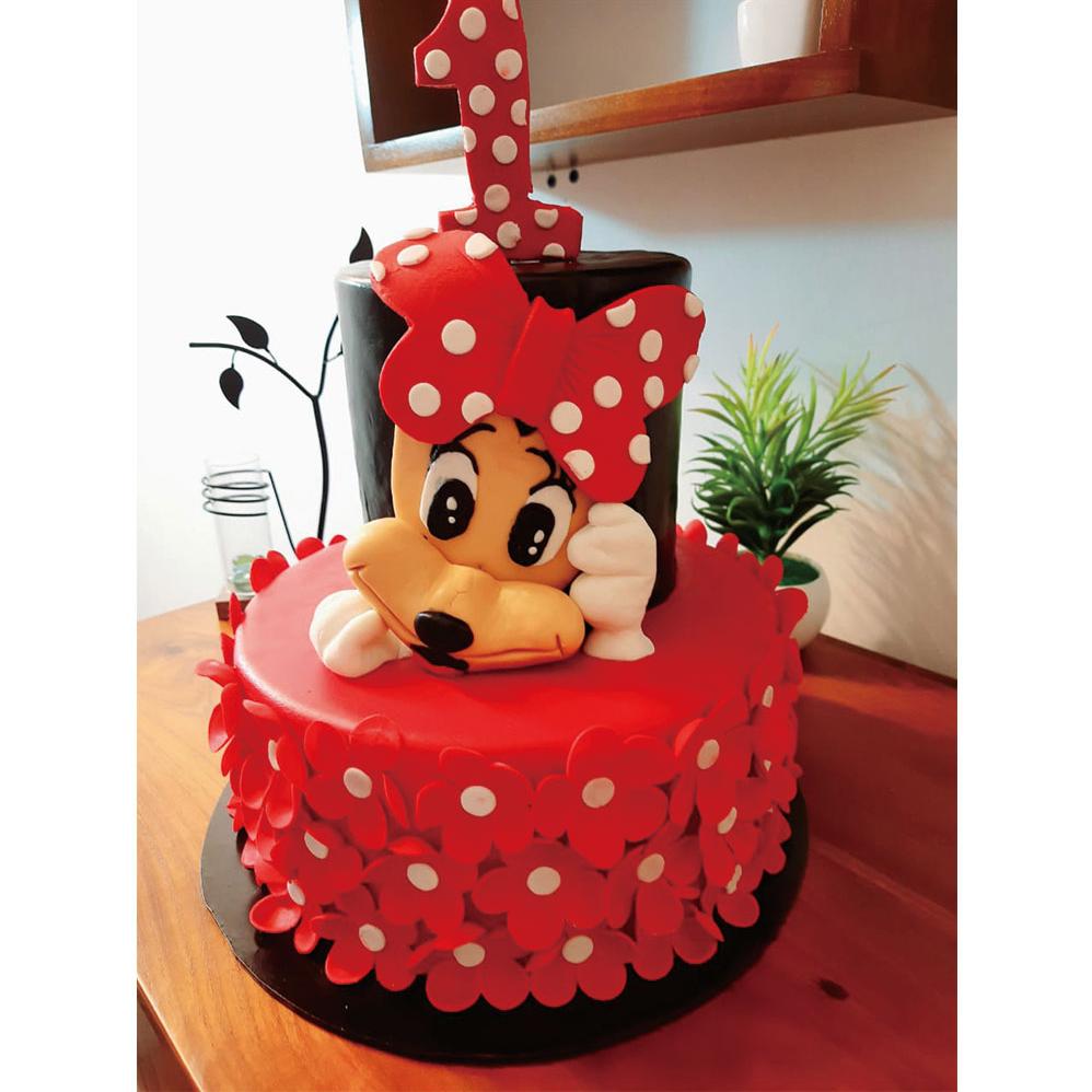 2 Tier Minnie Mouse 