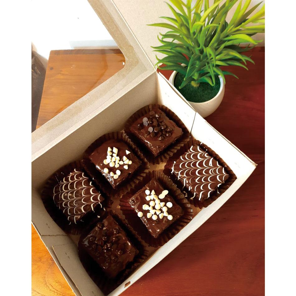 Brownies with Ganach